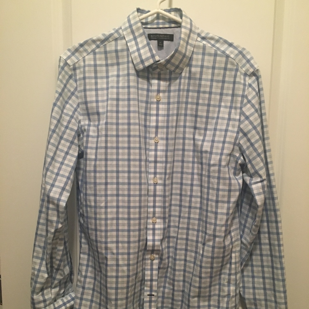 Banana Republic Non Iron Tailored Slim Fit